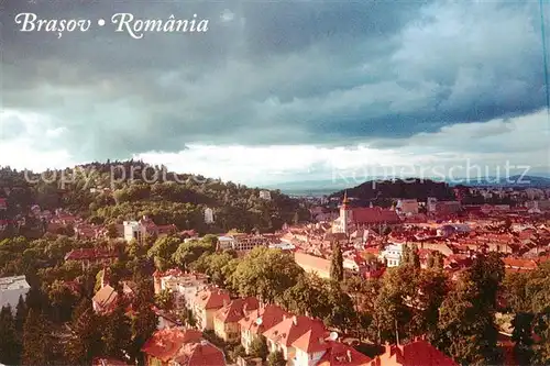 AK / Ansichtskarte Brasov_Brasso_Kronstadt_RO Fliegeraufnahme 