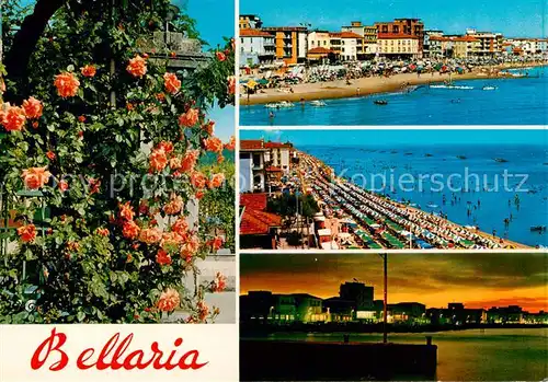 AK / Ansichtskarte Bellaria_Rimini_IT Strandpartien Stimmungsbild 