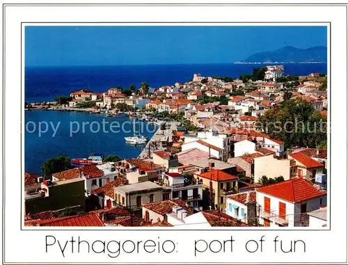 AK / Ansichtskarte Pythagorion Port of Fun Pythagorion