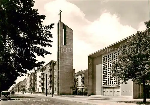 AK / Ansichtskarte 73861005 Friedenau_Berlin St. Konrad Kirche Friedenau Berlin