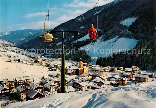 AK / Ansichtskarte  Saalbach_-Hinterglemm_AT Bernkogel Sessellift 