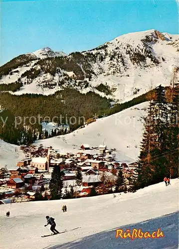 AK / Ansichtskarte  Russbach_Pass_Gschuett_Salzburg_AT Panorama mit Gamsfeld 