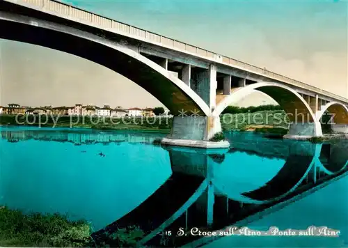 AK / Ansichtskarte 73861069 San_Croce_Santa_Croce_sull_Arno_Toscana_IT Ponte sull Arno 