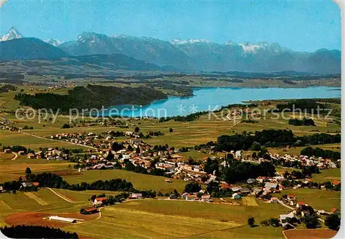 AK / Ansichtskarte  Neumarkt_Wallersee Fliegeraufnahme Neumarkt_Wallersee