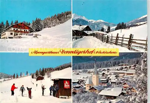 AK / Ansichtskarte  Neukirchen_Grossvenediger_AT Alpengasthaus Venedigerhof Ortsansicht 