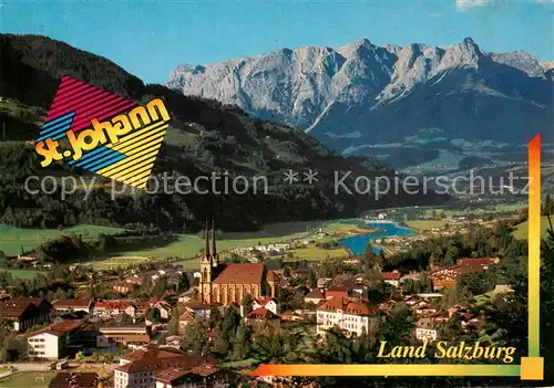 AK / Ansichtskarte 73861104 St_Johann_Pongau Panorama Salzachtal St_Johann_Pongau