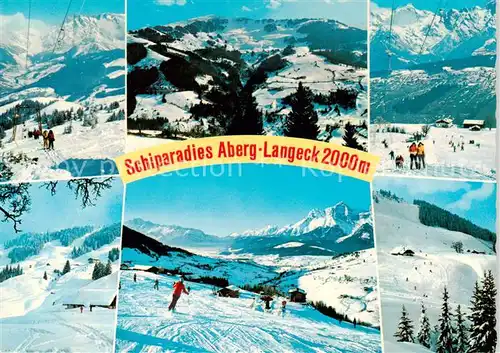 AK / Ansichtskarte 73861108 Maria_Alm_Steinernen_Meer_AT Skiparadies Aberg Langeck 