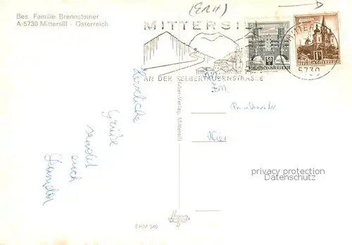 AK / Ansichtskarte  Mittersill_Oberpinzgau_AT Dietsteinhof  