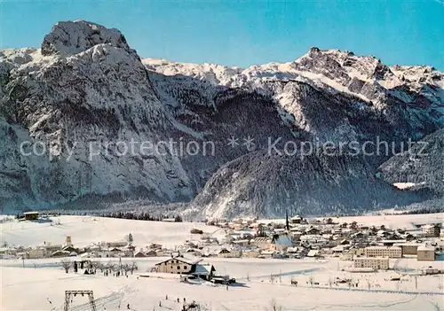 AK / Ansichtskarte  Abtenau_AT mit Tennengebirge 