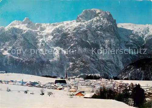 AK / Ansichtskarte  Abtenau_AT mit Tennengebirge 