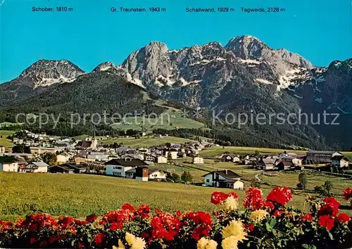 AK / Ansichtskarte 73861141 Abtenau_AT mit Tennengebirge 