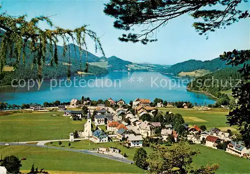 AK / Ansichtskarte  Fuschl_See_Salzkammergut_AT Panorama Seepartie 