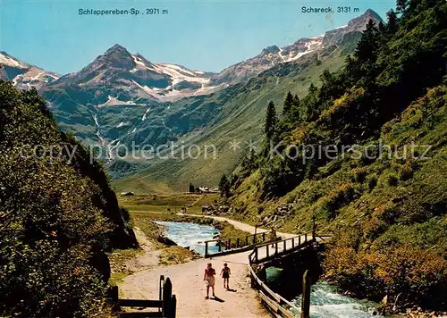 AK / Ansichtskarte  Boeckstein_Bad-Gastein_AT Valeriehaus im Nassfeld mit Schlappereben Spitze und Schareck 