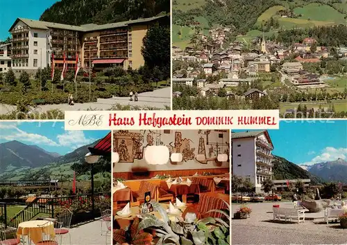 AK / Ansichtskarte  Bad_Hofgastein_AT Haus Hofgastein Dominik Hummel Panorama Gaststube Terrasse 