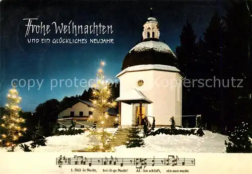 AK / Ansichtskarte  Oberndorf_Salzburg Stille Nacht Kapelle Oberndorf Salzburg