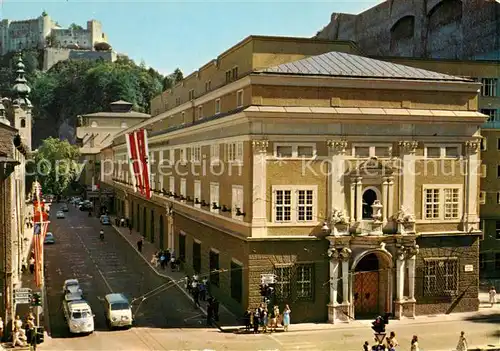 AK / Ansichtskarte  Salzburg__AT Festspielhaus mit Festung 