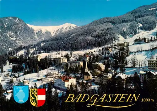 AK / Ansichtskarte  Badgastein_AT Hotels an der Kaiser Wilhelm Promenade mit Koetschachtal 