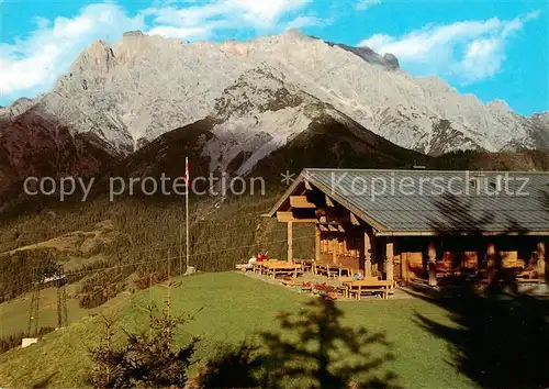 AK / Ansichtskarte  Hochmaisalm_1330m_Hinterthal_AT Jausenstation mit Hochkoenig 