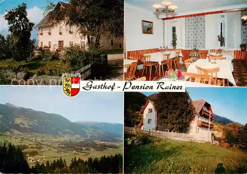 AK / Ansichtskarte  Pusarnitz Gasthof Pension Rainer Gaststube Panorama Pusarnitz