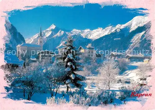 AK / Ansichtskarte  Kaprun_AT Teilansicht mit Kirche 