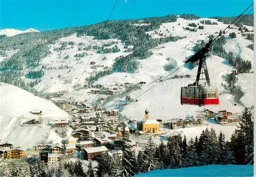 AK / Ansichtskarte  Saalbach_-Hinterglemm_AT Seilbahn zum Schattberg 