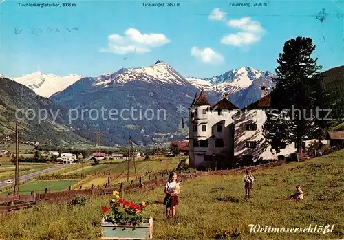 AK / Ansichtskarte  Bad_Hofgastein_AT Weitmoserschloessl Panorama 