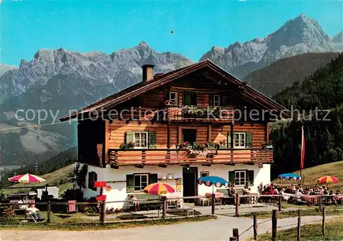 AK / Ansichtskarte 73861319 Maria_Alm_Steinernen_Meer_AT Alpengasthaus Jufen 