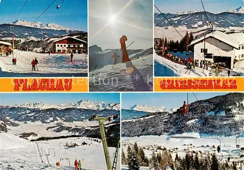 AK / Ansichtskarte  Flachau Wintersportgebiet Griessenkar Skilifte Panorama Flachau