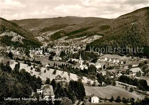 AK / Ansichtskarte 73861383 Nordrach Panorama Luftkurort im Schwarzwald Nordrach