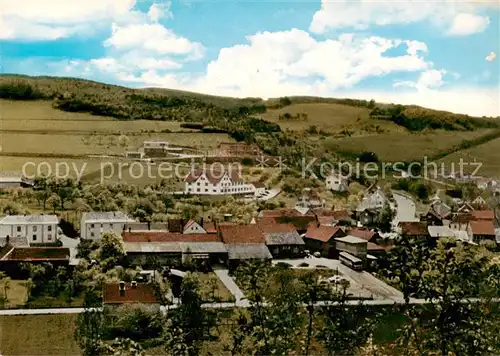 AK / Ansichtskarte 73861396 Schoenau_Eifel Panorama Blick auf Hotel Restaurant Haus in der Sonne Schoenau Eifel