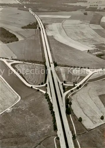 AK / Ansichtskarte  Thiendorf Autobahnkreuz 