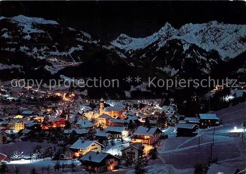 AK / Ansichtskarte  Bad_Hofgastein_AT bei Nacht 