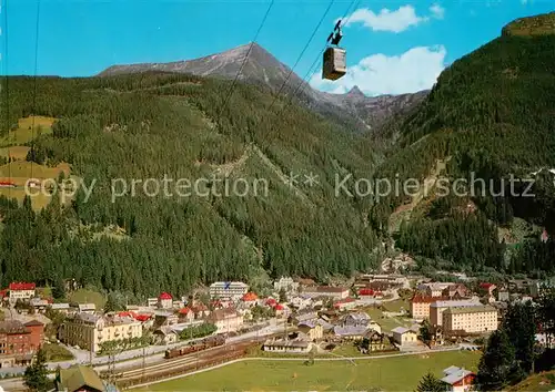 AK / Ansichtskarte  Badgastein_AT mit Gondelbahn zum Stubnerkogel 