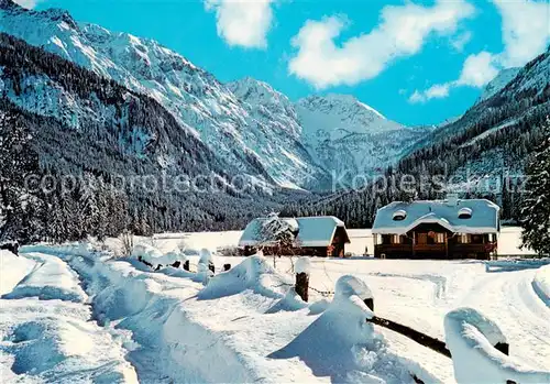 AK / Ansichtskarte  Jaegersee-Kleinarl_AT Winterpanorama 