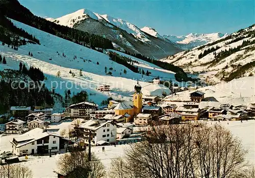 AK / Ansichtskarte  Saalbach_-Hinterglemm_AT mit Talschluss Zwoelferkogel und Gamshag 