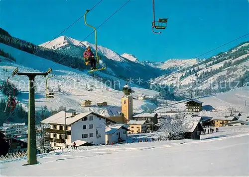 AK / Ansichtskarte  Saalbach_-Hinterglemm_AT Kohlmaislift mit Zwoelferkogel 