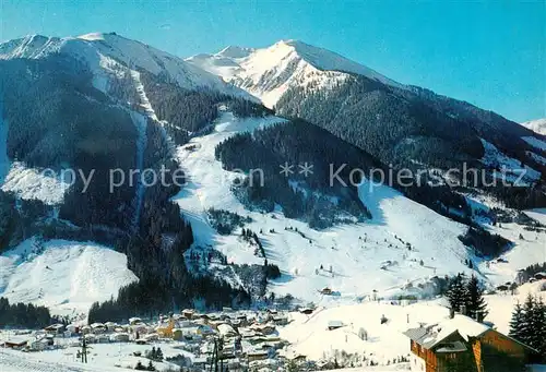 AK / Ansichtskarte  Saalbach_-Hinterglemm_AT mit Schattberg Nord Abfahrt 