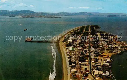 AK / Ansichtskarte  Puntarenas_Costa_Rica Vista aérea de la ciudad 