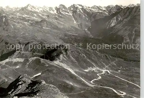 AK / Ansichtskarte  Passo_del_Giovo_2100m_Jaufenpass_IT Jaufenpass Strasse Alpenpanorama 