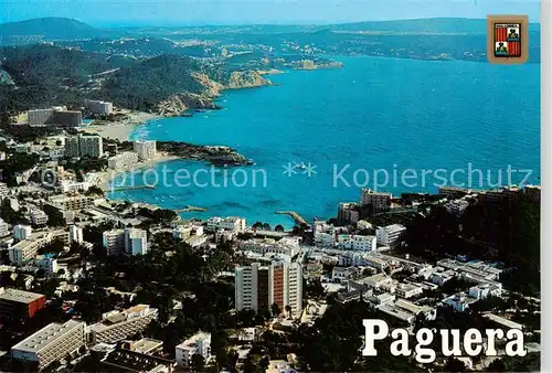 AK / Ansichtskarte 73861613 Paguera_Mallorca_Islas_Baleares_ES Panorama Kueste 