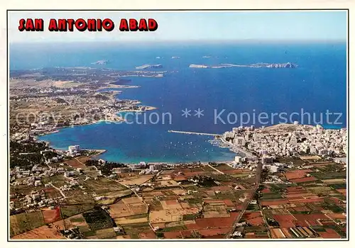 AK / Ansichtskarte  San_Antonio_Abad_Ibiza_ES Fliegeraufnahme 