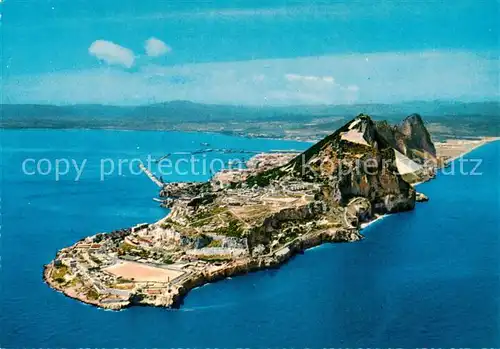 AK / Ansichtskarte 73861645 Gibraltar_Gibilterra South East aerial view 