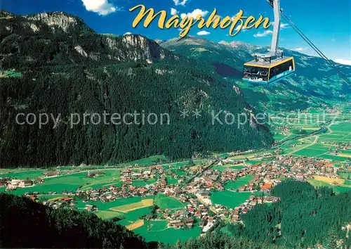 AK / Ansichtskarte  Mayrhofen_Zillertal_AT Panoramablick vom Ahorn mit Ahornbahn 