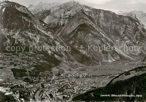 AK / Ansichtskarte  Landeck__Tirol_AT Panorama Blick gegen Silberspitze Alpen 