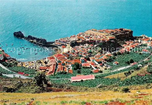 AK / Ansichtskarte  Camara_de_Lobos_Madeira_Portugal Vista general Kuestenort Bucht 