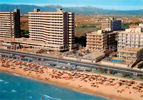 AK / Ansichtskarte  Playa_de_Palma_Mallorca Hotel Negresco Playa vista aérea Playa_de_Palma_Mallorca