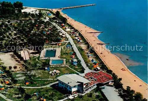 AK / Ansichtskarte 73861701 Grado_Gorizia_IT Camping Internazionale Tenuta Primero Spiaggia veduta aerea 