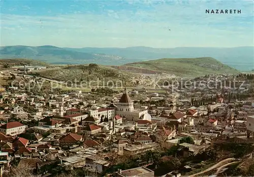 AK / Ansichtskarte  Nazareth_Israel Stadtpanorama Nazareth Israel