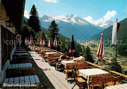 AK / Ansichtskarte  Badgastein_AT Windischgraetzhoehe Terrasse 