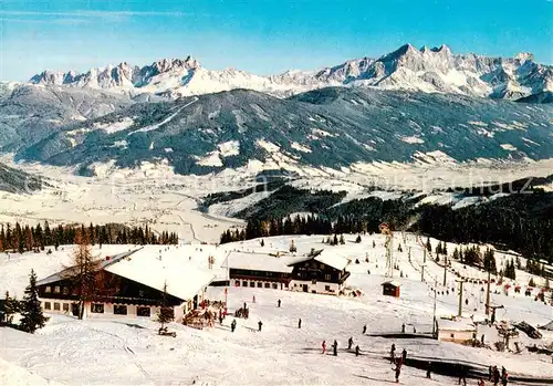 AK / Ansichtskarte  Flachau Griessenkar mit Bischofsmuetze und Dachstein Flachau